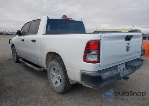 2023 Ram 1500 Tradesman 4X4 5'7 Box z USA, uszkodzony, nr VIN 1C6SRFGT7PN560586